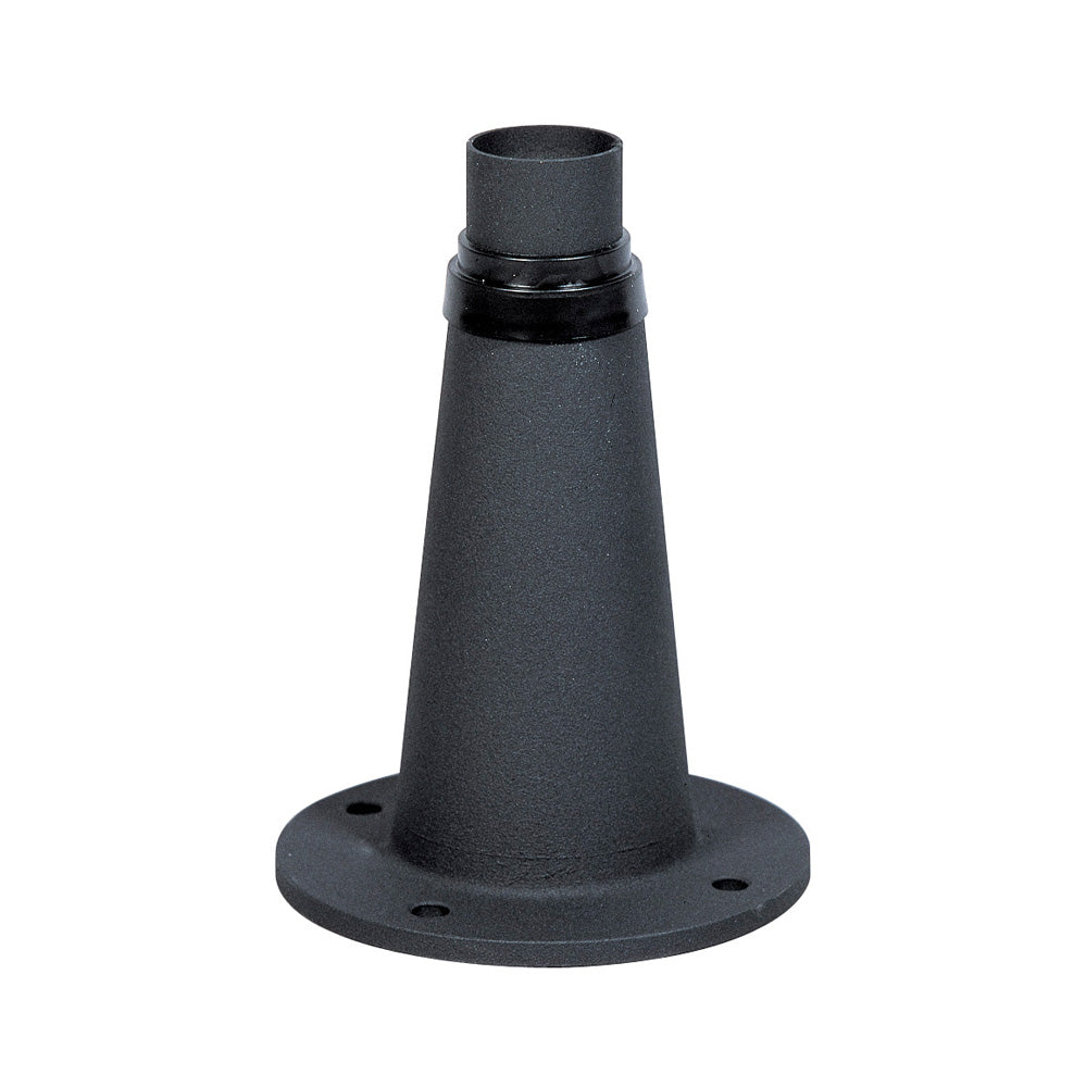 Konstsmide Sockel Junior, schwarz, matt, Aluminium