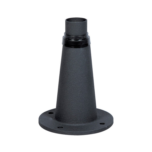 Konstsmide Sockel Junior, schwarz, matt, Aluminium