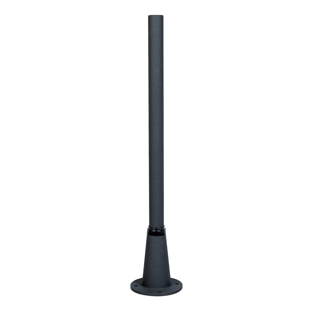 Konstsmide Pfahl Persius, schwarz, matt, Aluminium