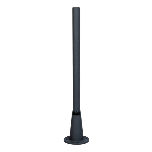 Konstsmide Pfahl Persius, schwarz, matt, Aluminium