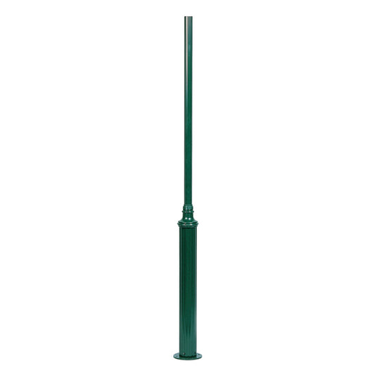 Konstsmide Pfahl Draco, grün, Aluminium