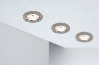 Paulmann Premium EBL max.50W 230V GU10 51mm Eisen gebürstet/Alu Zink