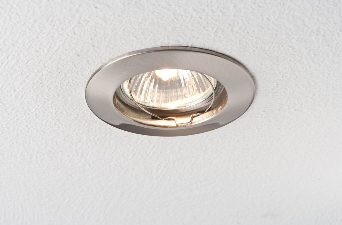 Paulmann Premium EBL max.50W 230V GU10 51mm Eisen gebürstet/Alu Zink