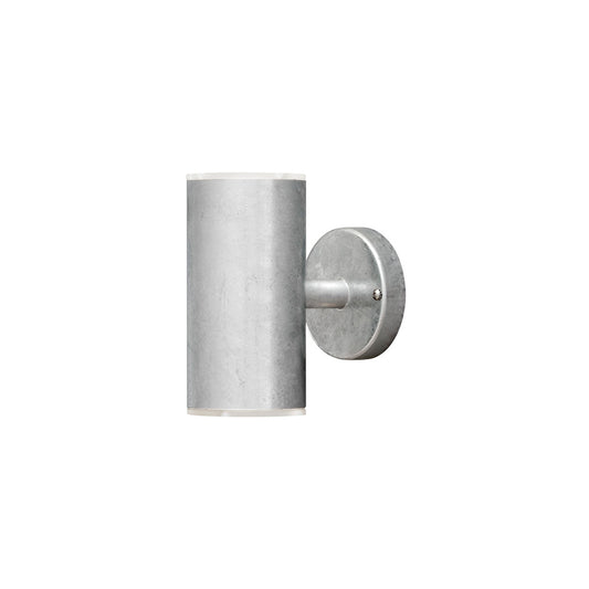Konstsmide Ull Wandleuchte galvanisiert LED 2x8W schockresistent