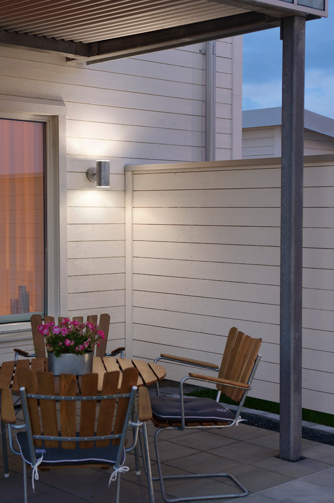 Konstsmide Ull Wandleuchte galvanisiert LED 2x8W schockresistent