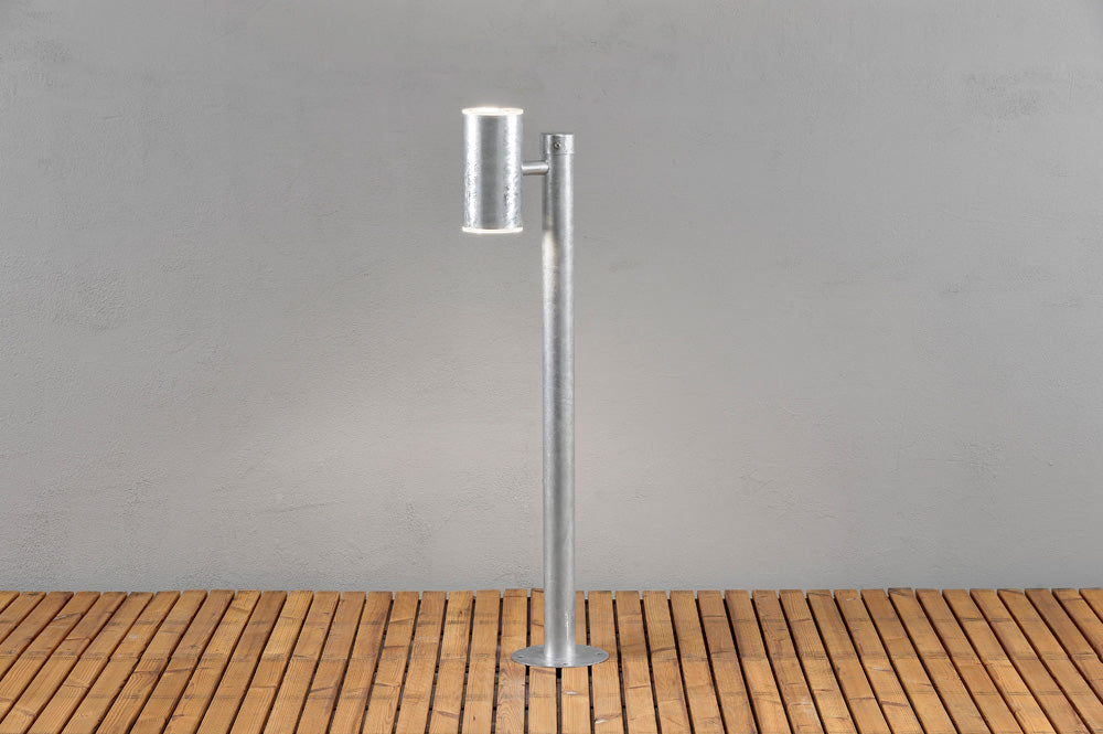 Konstsmide Ull Wegeleuchte galvanisiert LED 2x8W schockresistent