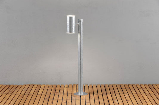 Konstsmide Ull Wegeleuchte galvanisiert LED 2x8W schockresistent