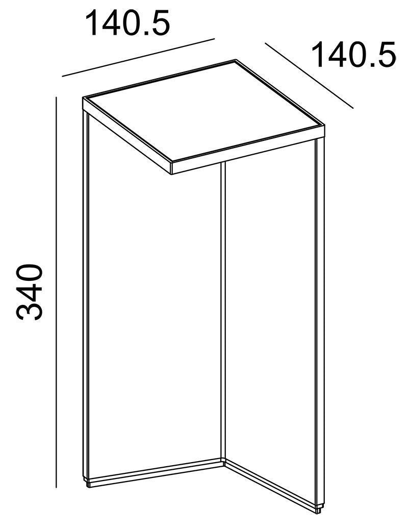 Deko-Light Lugh Solar 2,2W dunkelgrau