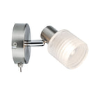 Paulmann Spotlight Helix 1x2,2W G9 Nickel gebürstet 230V Metall/Glas