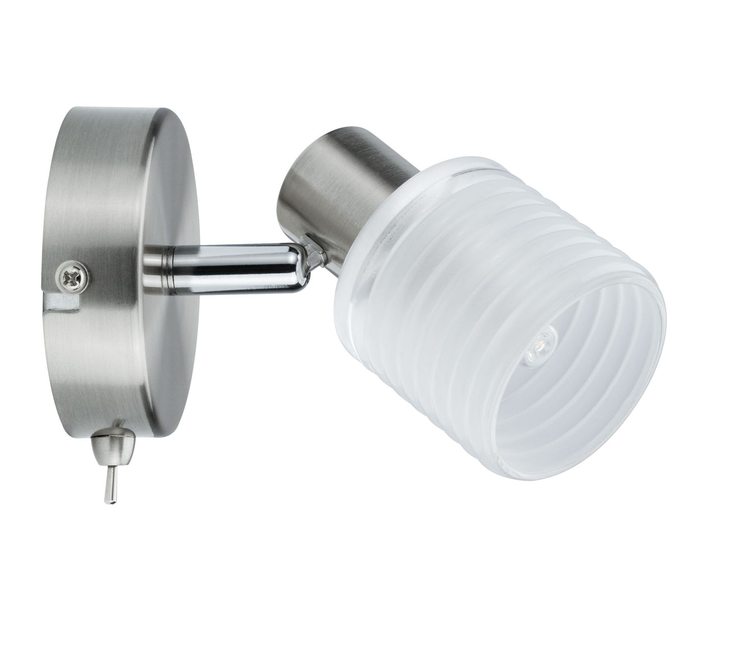Paulmann Spotlight Helix 1x2,2W G9 Nickel gebürstet 230V Metall/Glas