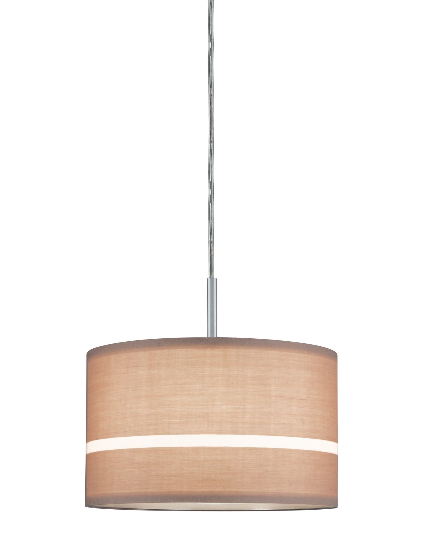 Paulmann DecoSystems Schirm Tessa max 50W Caramel Stoff