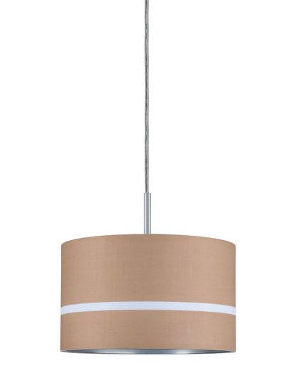 Paulmann DecoSystems Schirm Tessa max 50W Caramel Stoff