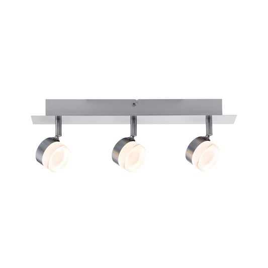 Paulmann Spotlight Slice LED 3x4,3W Eisen gebürstet 230V Metall
