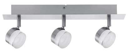 Paulmann Spotlight Slice LED 3x4,3W Eisen gebürstet 230V Metall