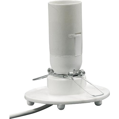 Lampensockel E14 weiß 1,5m, mit Schalter 3626.1500.0500.0024