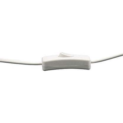 Lampensockel E14 weiß 1,5m, mit Schalter 3626.1500.0500.0024