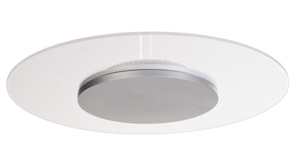 Deko-Light Zaniah 18W, Cover Silber 18W Weiß