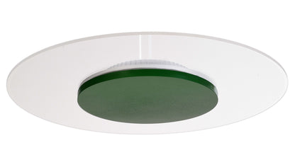 Deko-Light Zaniah 18W, Cover Blatt Grün 18W Weiß