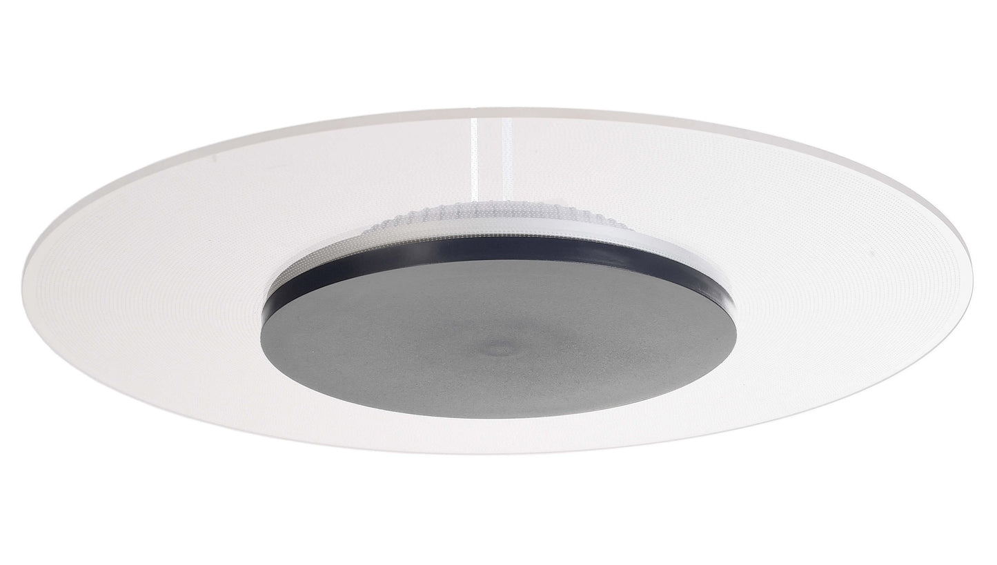 Deko-Light Zaniah 18W, Cover Basalt Grau 18W Weiß