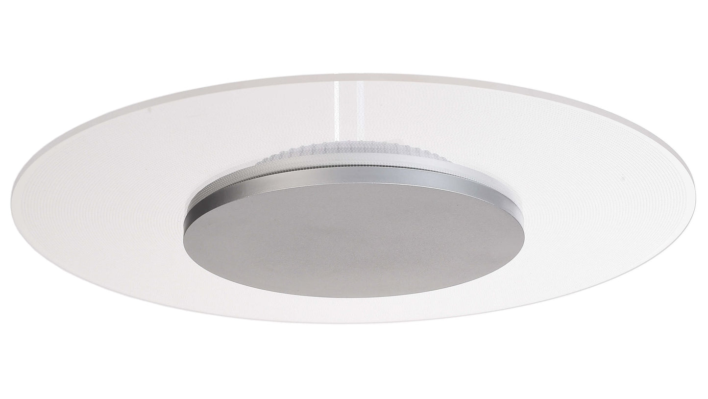 Deko-Light Zaniah 24W, Cover Silber 24W Weiß