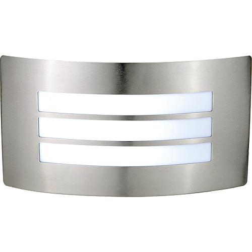 EGB Edelstahl-Wandleuchte IP44 1x E27 / max 40W