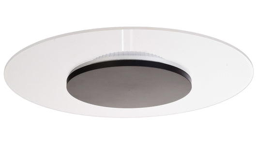 Deko-Light Zaniah 24W, Cover Schwarz 24W Weiß