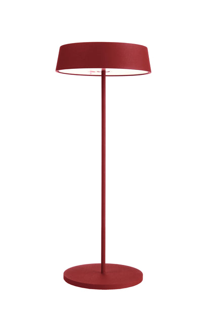 Deko-Light Miram Standfuß + Kopf Rubin Rot Bundle 2,2W Rubin Rot RAL 3003