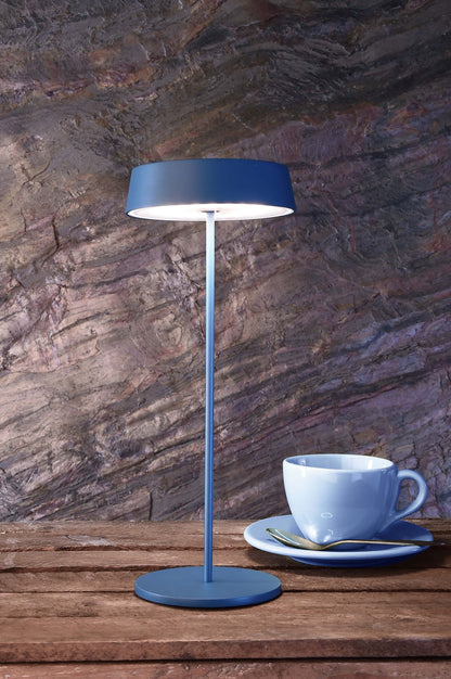 Deko-Light Miram Standfuß + Kopf Blau Bundle 2,2W Blau