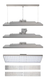 Deko-Light Draconis 72W Weißaluminium RAL 9006