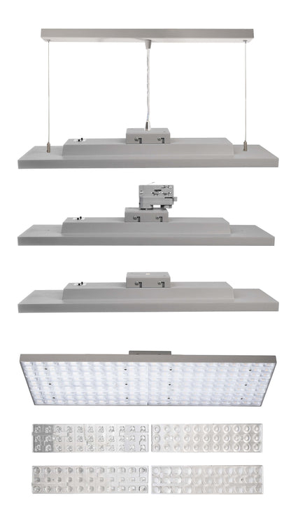 Deko-Light Draconis 72W Weißaluminium RAL 9006