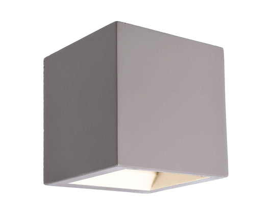 Deko-Light Mini Cube Grau 4W Weiß