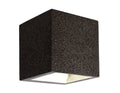 Deko-Light Mini Cube Grau Granit 4W Weiß