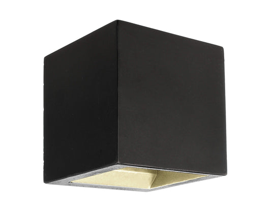 Deko-Light Mini Cube Schwarz 4W Weiß