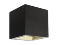 Deko-Light Mini Cube Schwarz 4W Weiß