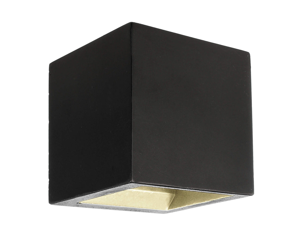 Deko-Light Mini Cube Schwarz 4W Weiß