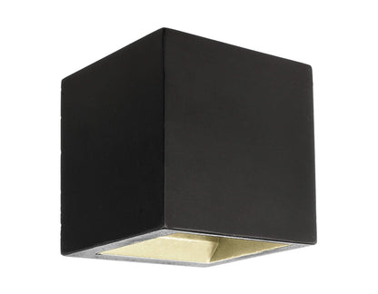 Deko-Light Mini Cube Schwarz 4W Weiß