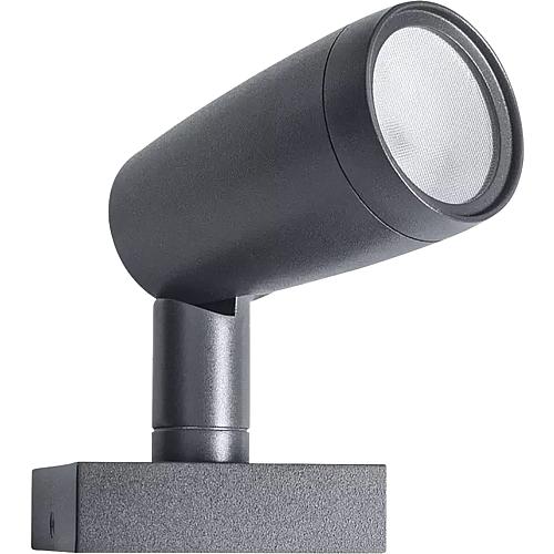 Smart+ Zusatz-Strahler RGB+W IP65 dunkelgrau