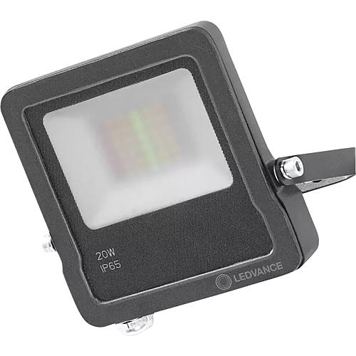 Smart+ Strahler RGB+W IP65 20W dunkelgrau