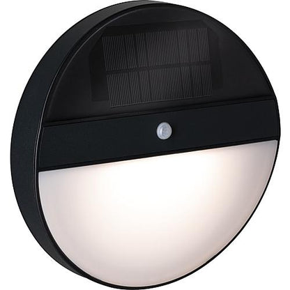 Paulmann Outdoor Solar Wandleuchte Elois Anthrazit mit Bewegungsmelder 3000K