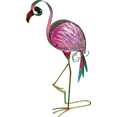 LED-Solar-Figur Flamingo SA263 pink