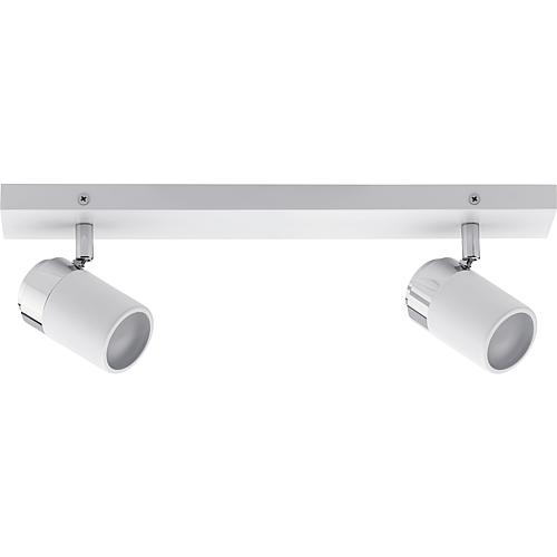 Paulmann Spotlight Zyli IP44 max 2x10W GU10 Weiß/Chrom 230V Metall