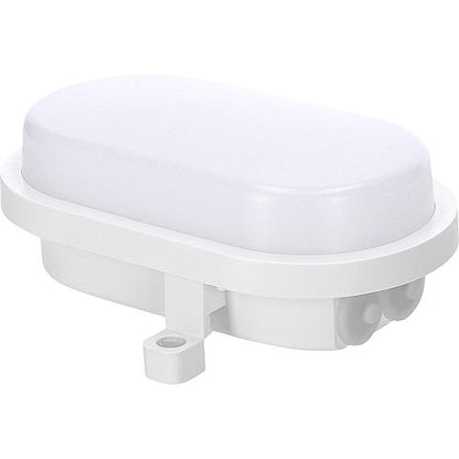 EGB LED Ovalarmatur IP65 4-9W + CCT, weiß