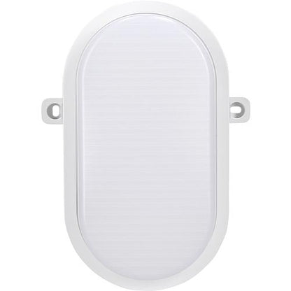 EGB LED Ovalarmatur IP65 4-9W + CCT, weiß