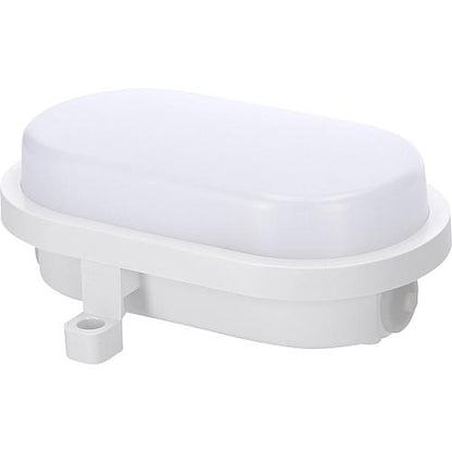 EGB LED Ovalarmatur IP65 4-9W + CCT, weiß