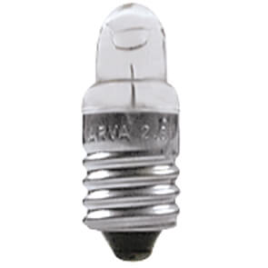 Spitzlinsenbirnchen, E10/2,5V/0,2A
