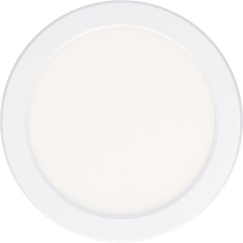 EGB LED An- und Halbeinbau-Panel 18W 3000K, rund Klammern variabel verstellbar