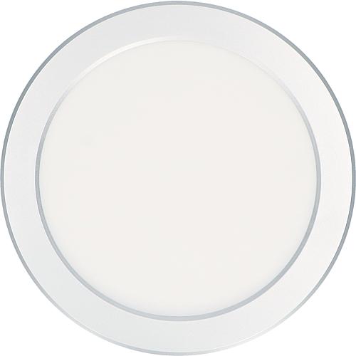 EGB LED An- und Halbeinbau-Panel 18W 3000K, rund Klammern variabel verstellbar