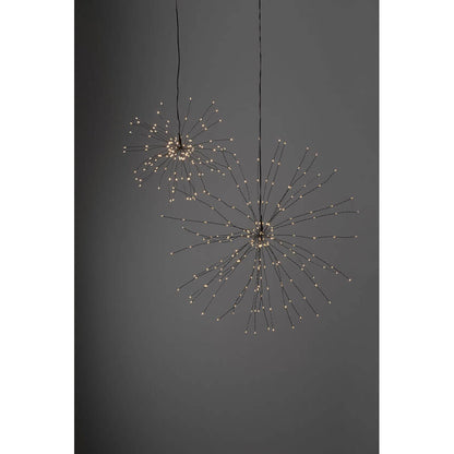 STAR TRADING LED-Hängestern, FIREWORK, warmweiße LEDs
