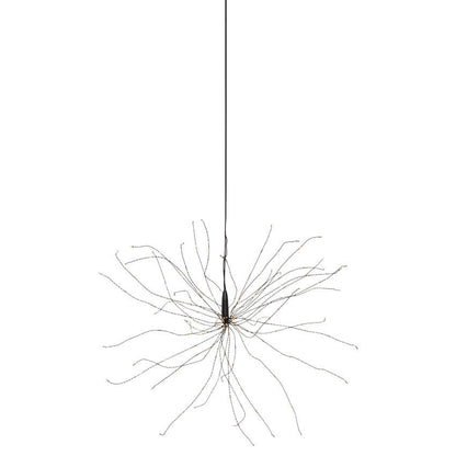 STAR TRADING LED-Hängestern, FIREWORK, warmweiße LEDs