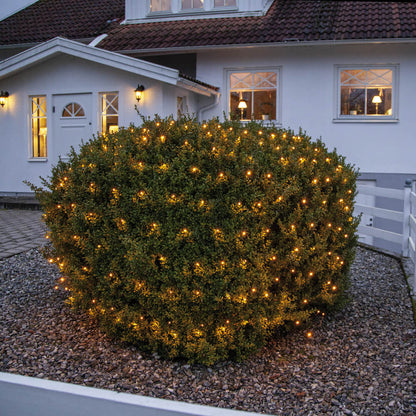 STAR TRADING LED-Minilichternetz, 160 superwarmweiße LEDs